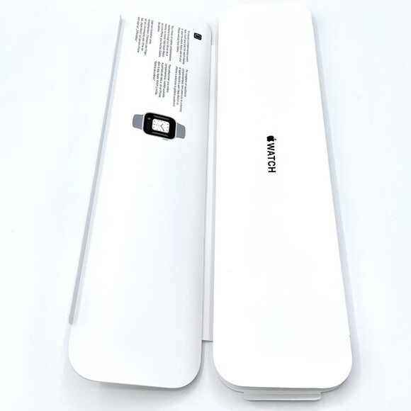 Genuine Apple Watch Silicon Solo Loop Band 40mm size 6 Watch 4 5 6 7 8 SE -white - Picture 8 of 16